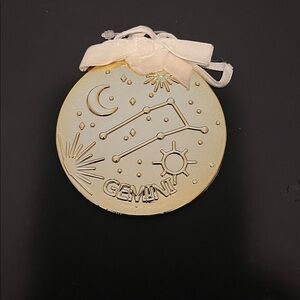 St. Nicholas Square Gold Zodiac Ornament
GEMINI